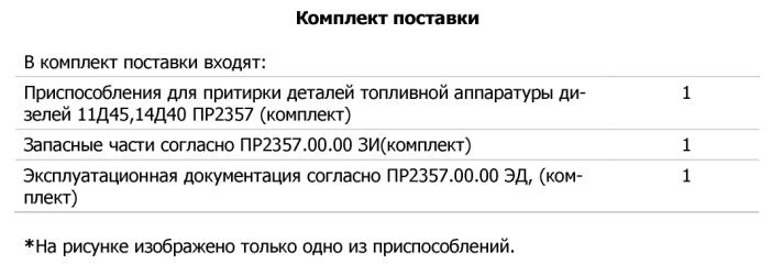 Технические характеристики